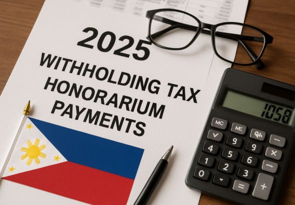 2025 Withholding Tax on Honorarium Payments in the Philippines: Key Rate Changes & Compliance Trends
