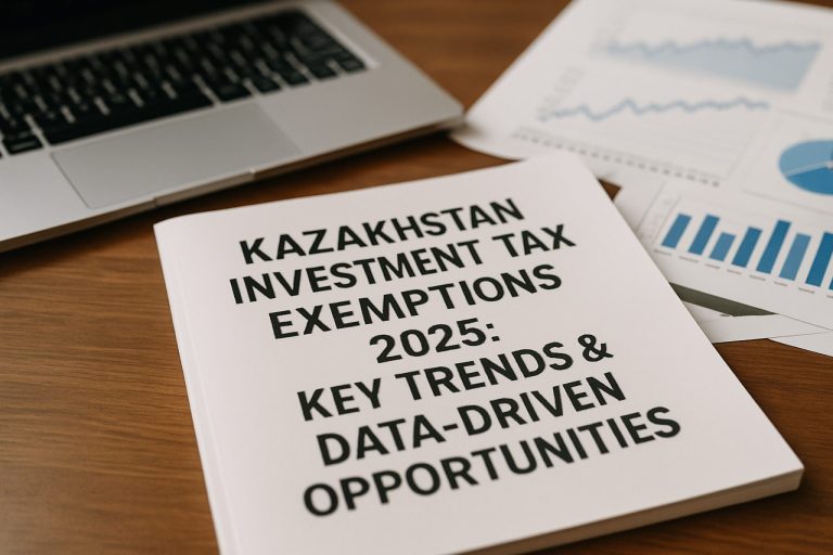 Kazakhstan Investment Tax Exemptions 2025: Key Trends & Data-Driven Opportunities