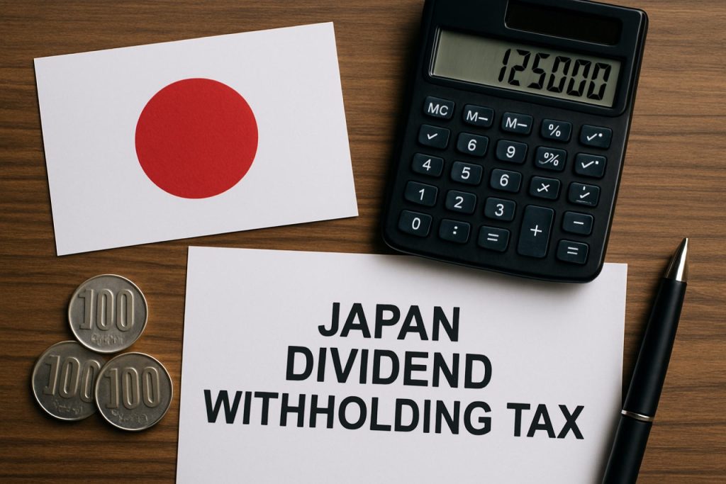 Japan Dividend Withholding Tax 2025: Key Rate Changes & Investor Impact Analysis Japan Dividend Withholding Tax 2025: Key Rate Changes & Investor Impact Analysis