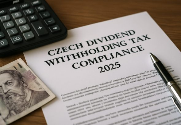 Czech Dividend Withholding Tax Compliance 2025: Navigating New Regulatory Shifts & Maximizing Returns